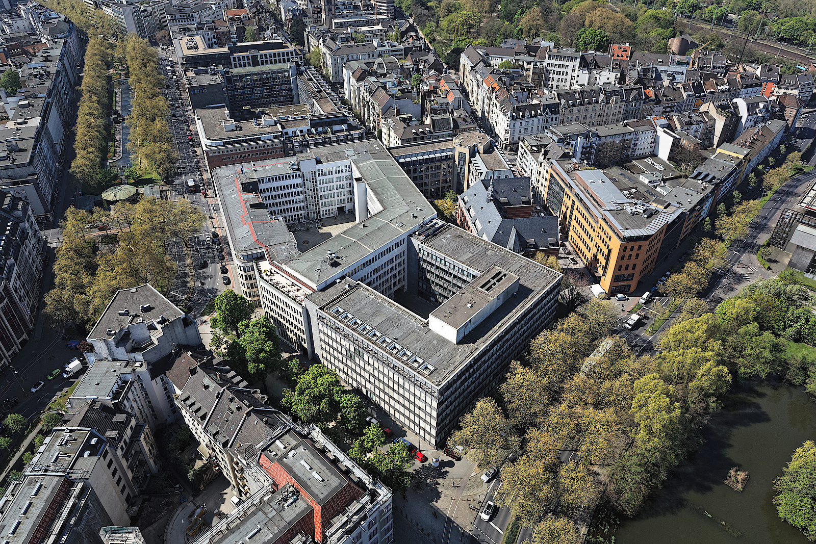 Luftaufnahmen KaiserWilhelmRing Köln ArtInvest Jens Willebrand Architekturphotographie Luftaufnahmen KaiserWilhelmRing Köln ArtInvest Jens Willebrand Architekturphotographie