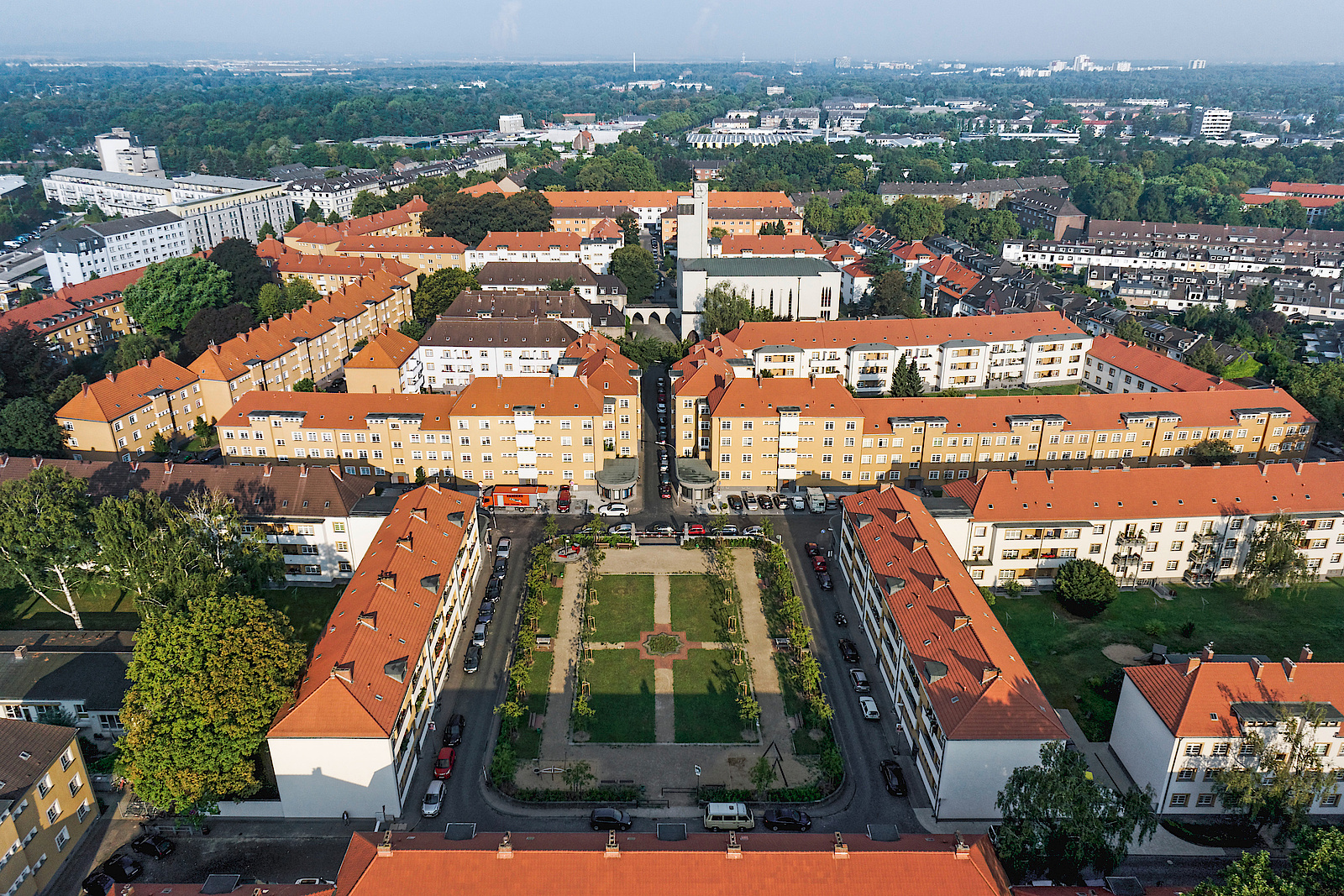 Rosenhofsiedlung Bickendorf - GAG Köln | Jens Willebrand - Fotografia de Arquitectura - Colonia ...
