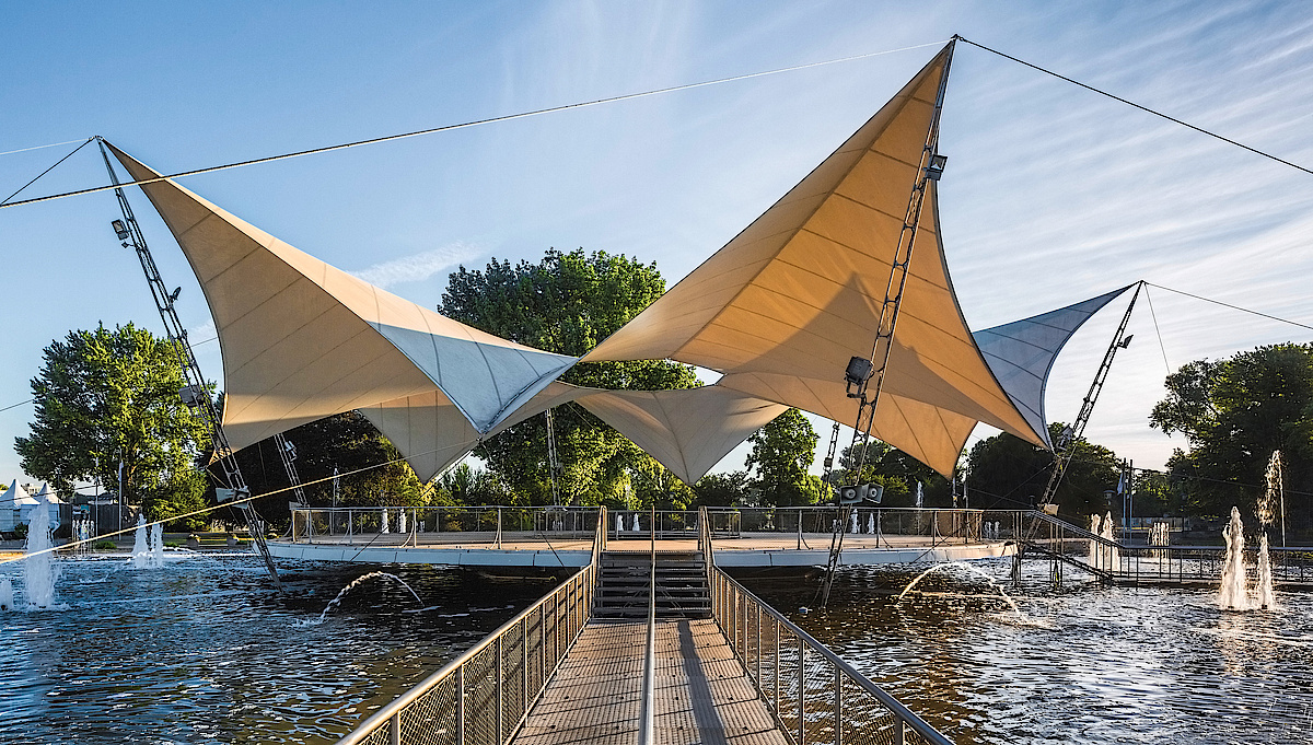 Tanzbrunnen Köln KölnKongress Jens Willebrand Architekturphotographie Köln NRW